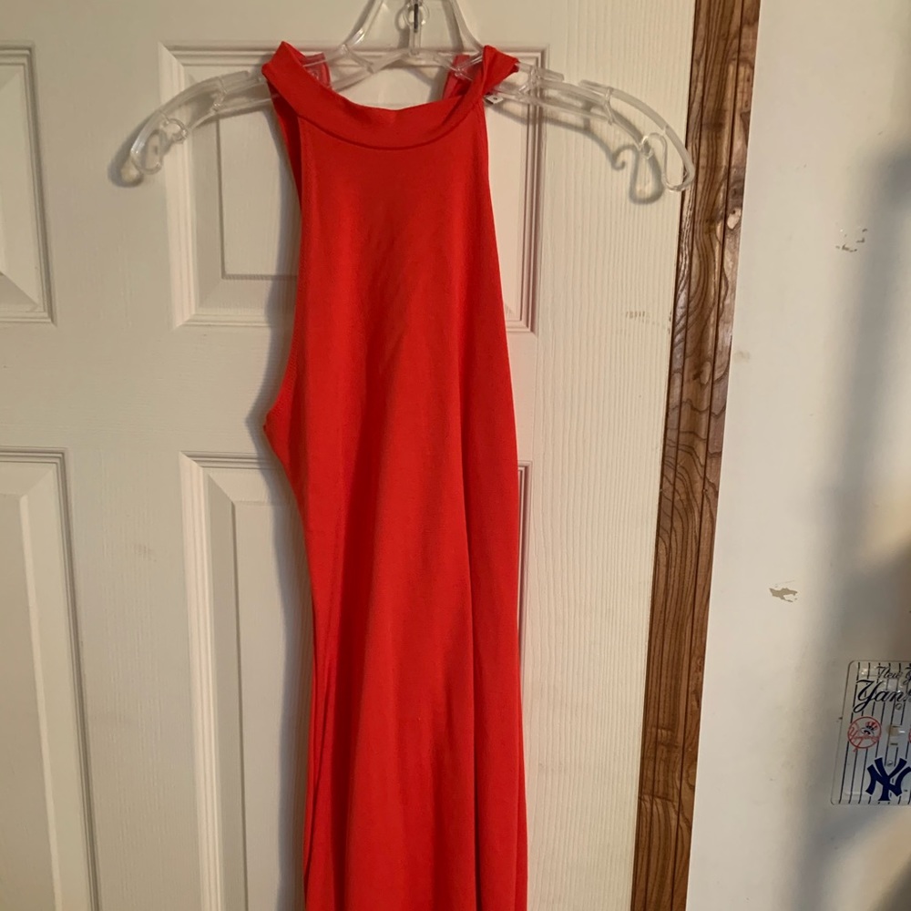 Red Midi Dress